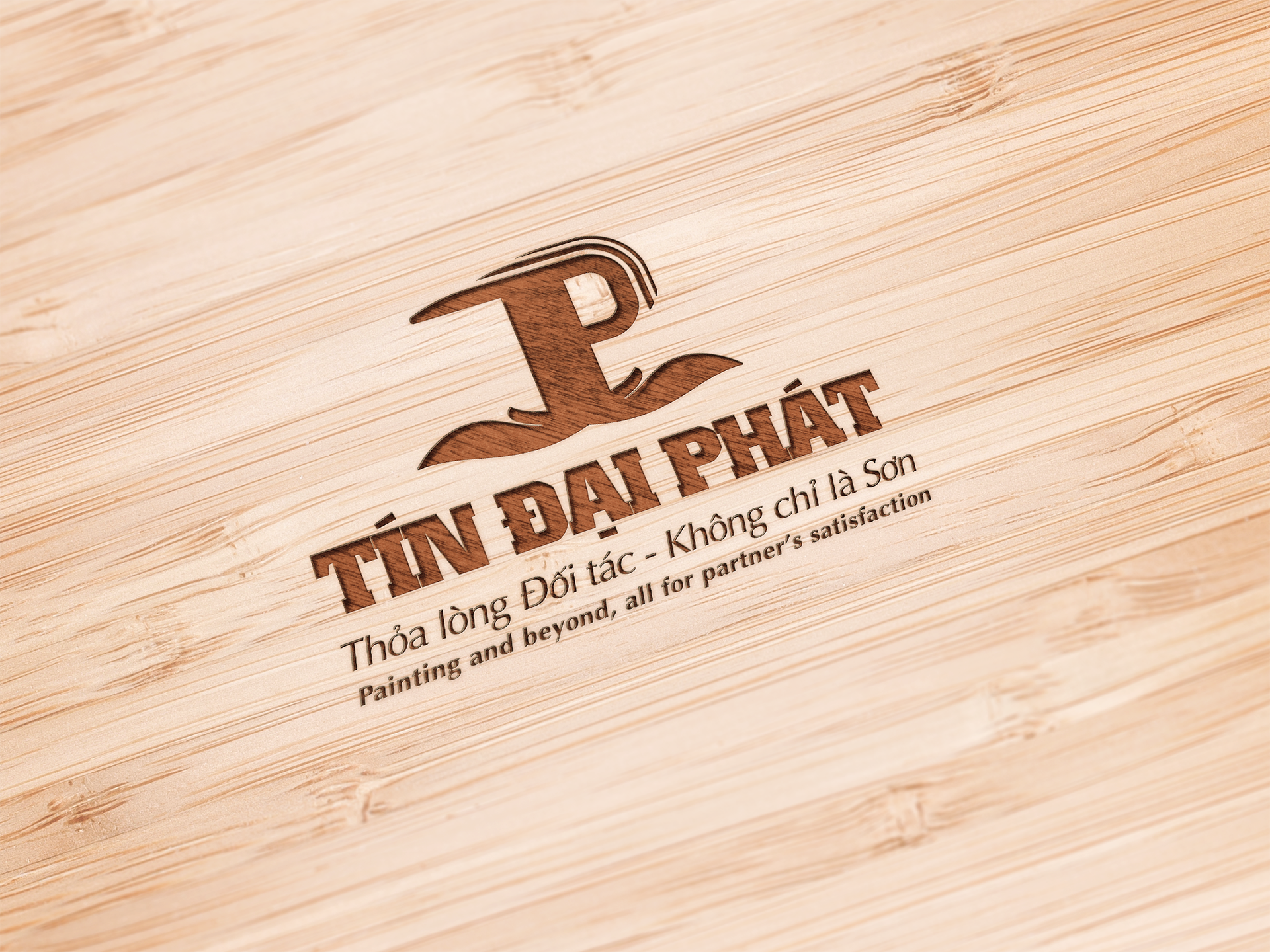 Thiết kế và quy chuẩn logo Công Ty Cổ phần Xây dựng và Thương mại TÍN ĐẠI PHÁT tại Hà Nội